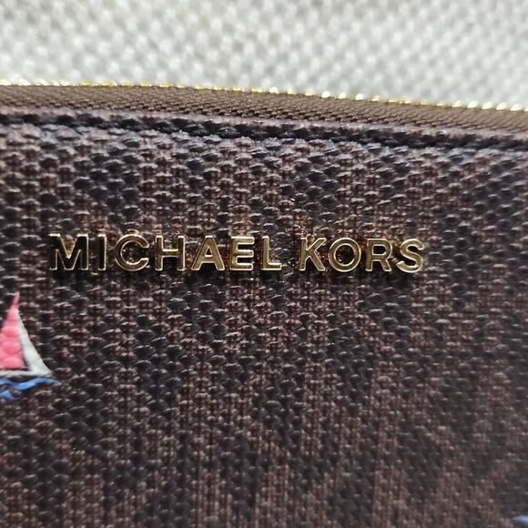 Limited Edition Michael Kors Jet Set Travel Small Wallet Card Case - Picture 2 of 8